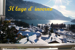 VISTA LAGO IN INVERNO