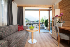 Junior Suite con balcone vista giardino