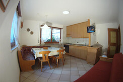 soggiorno con cucina