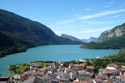 Panorama su Molveno Panorama su Molveno