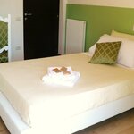  foto van Single room King size bed