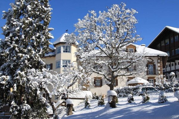 Giardino d'inverno hotel a cavalese val di fiemme