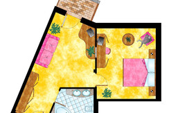 Stanza 302 - Suite Latemar ridotto Stanza 302 - Suite Latemar ridotto