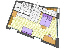 Hotel Orso Grigio Grand Deluxe piantina