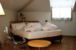 Hotel orso grigio grand deluxe letto