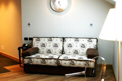 Hotel orso Grigio Grand Deluxe divano