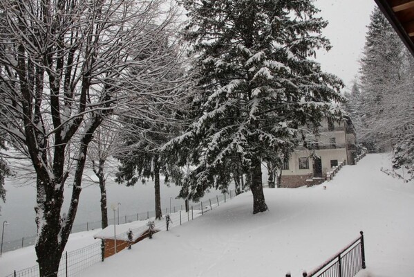 Lago Park nevicata