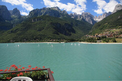 vista Dolomiti  lato ovest vista Dolomiti  lato ovest