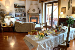 Breakfast Fire Place Maso Azzurro Breakfast Fire Place Maso Azzurro