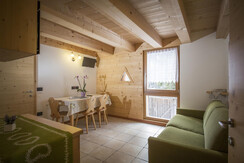 Wohnung Soldanella: Doppel Schlafsofa Wohnung Soldanella: Doppel Schlafsofa