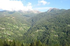 panorama verso Fierozzo panorama verso Fierozzo