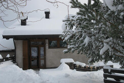 entrata con neve entrata con neve