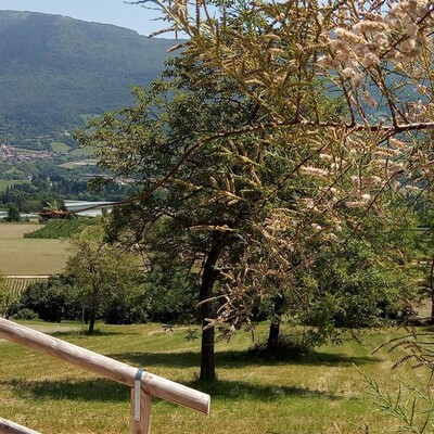 Vista valle dalla terrazza