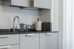 Piano in quarzo e induzione Bosch