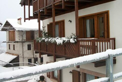 sansoni ornella - casa con neve