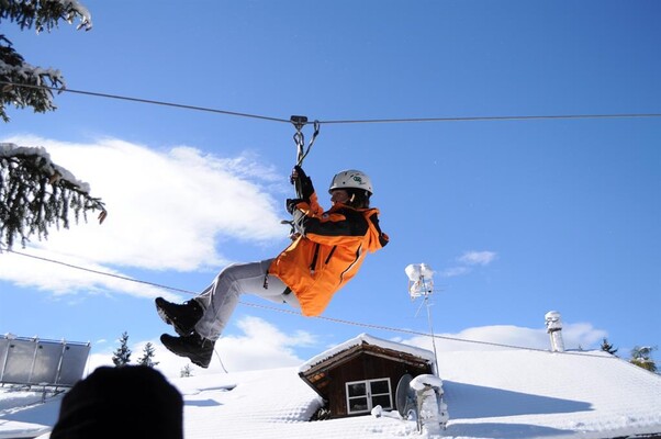 Sorespark, parco avventura anche l'inverno