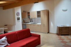 Cucina_Appartamento Rosso, Vacanze Casa del Sole 