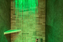 Bagno con doccia cromo MP