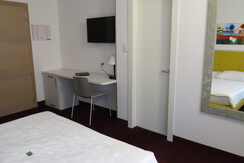 Camera doppia uso singola