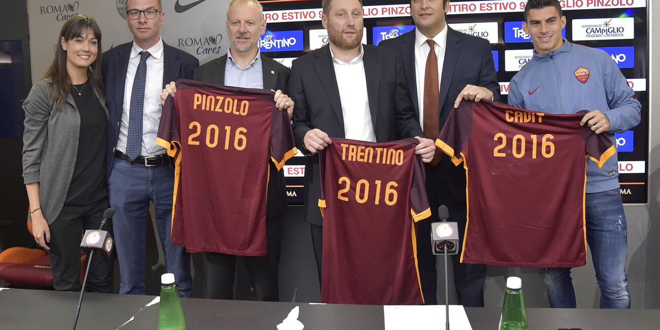 Presentato a Trigoria il bis giallorosso a Pinzolo #1