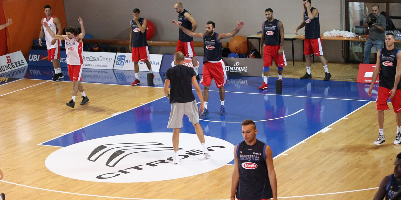 Gli azzurri del basket da sabato in ritiro a Pinzolo #1