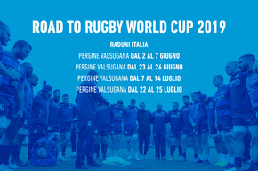 Italrugby, in Trentino la preparazione per la RWC 2019