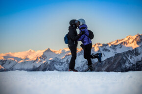 Romantico San Valentino sulle nevi del Trentino