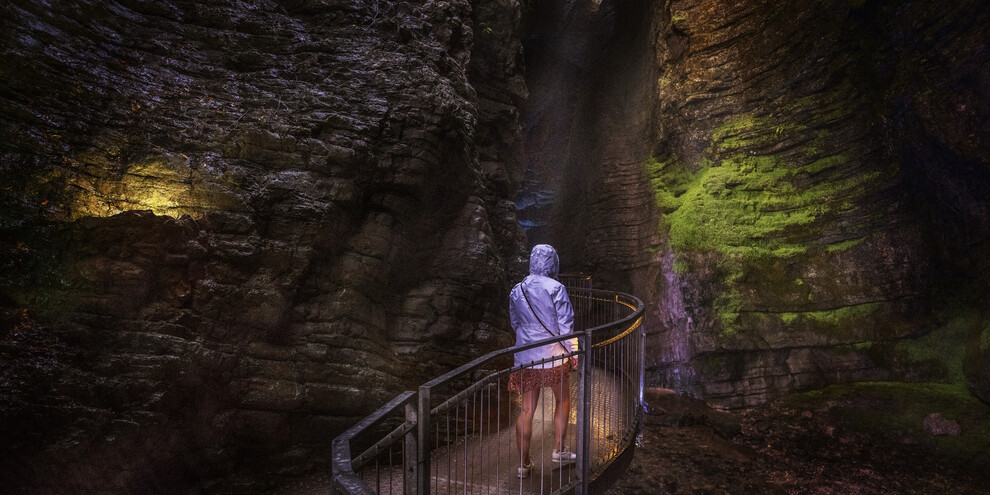 See the Varone Waterfall