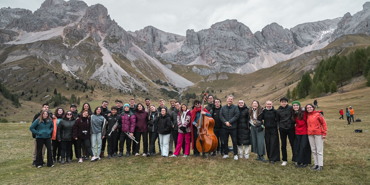 Dai giovani musicisti dell’EUYO&Stauffer European Orchestra un’ode alla bellezza naturale delle Dolomiti #1