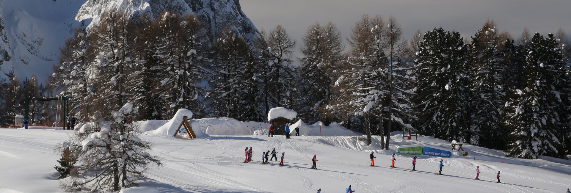 Holidays in snow with the family in Val di Fassa