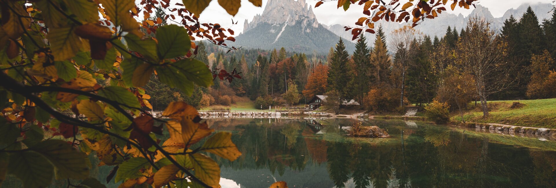 Laghetto Welsperg - foliage | © Simone Mondino