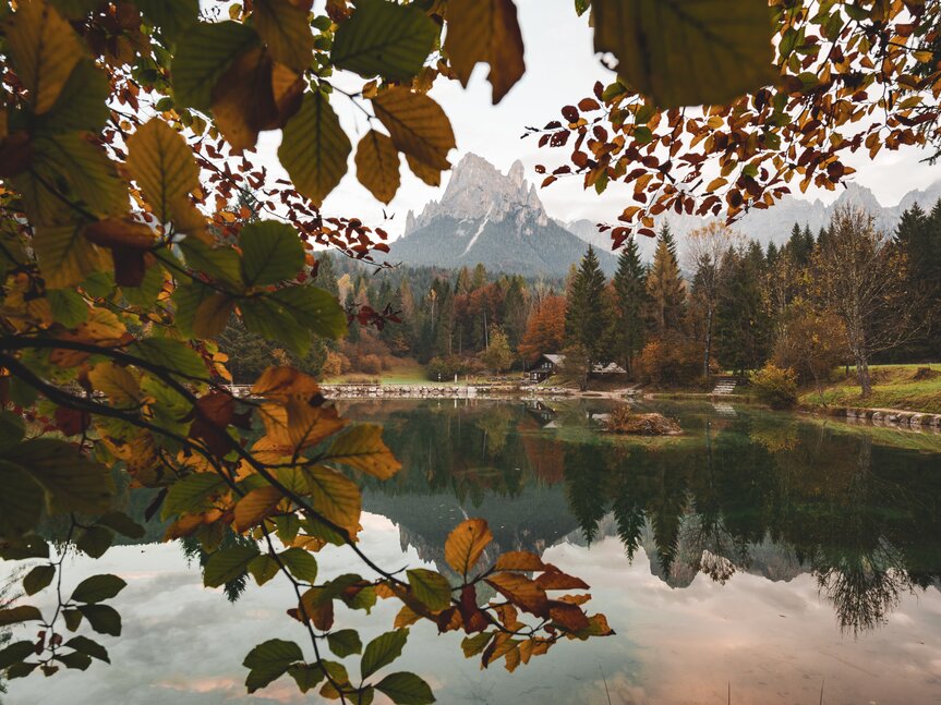 Laghetto Welsperg - foliage | © Simone Mondino