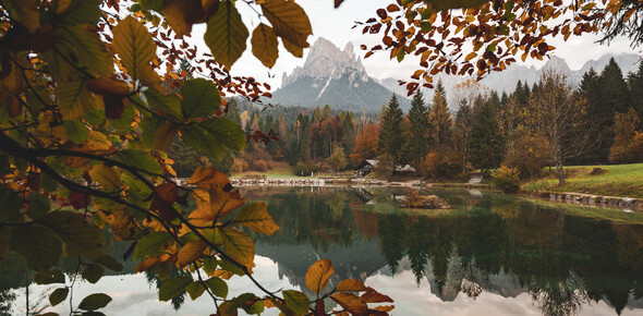 Laghetto Welsperg - foliage | © Simone Mondino