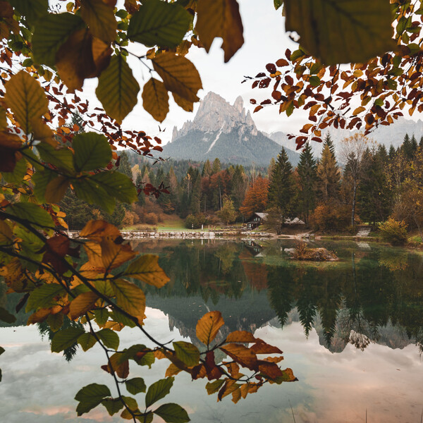 Laghetto Welsperg - foliage | © Simone Mondino