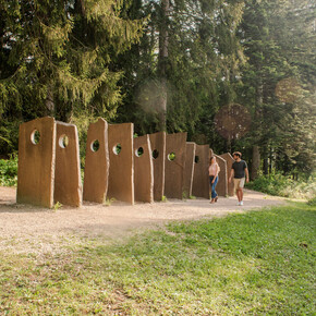 Land art in Trentino