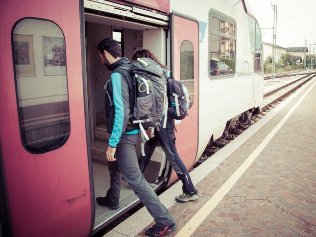 Malè - How to get there by train - Trento Malé Mezzana Station