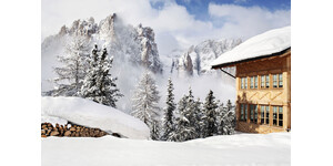 Trentino chalet in inverno