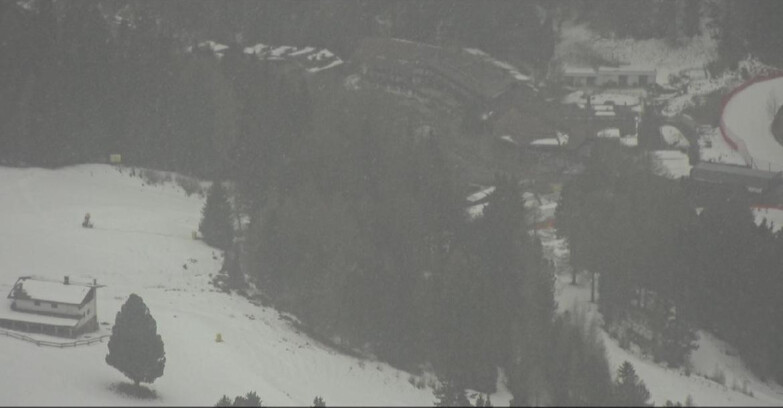 Webcam Пампеаго - Предаццо - Оберегген	 - Passo Feudo