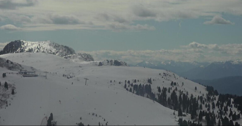 Webcam Pampeago  - Predazzo -  Obereggen - Monte Agnello Sessellifte