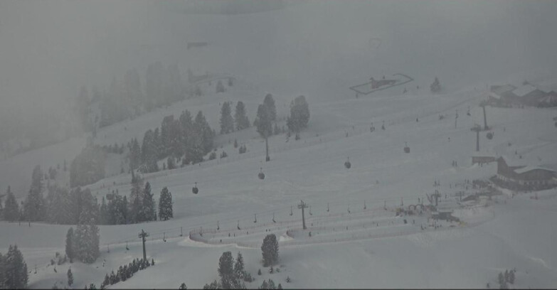 Webcam Pampeago  - Predazzo -  Obereggen - Zischg und Ganischger Berghütten