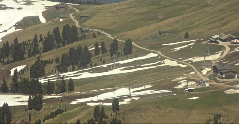 Webcam Pampeago  - Predazzo -  Obereggen - Mountain huts Zischg and Ganischger