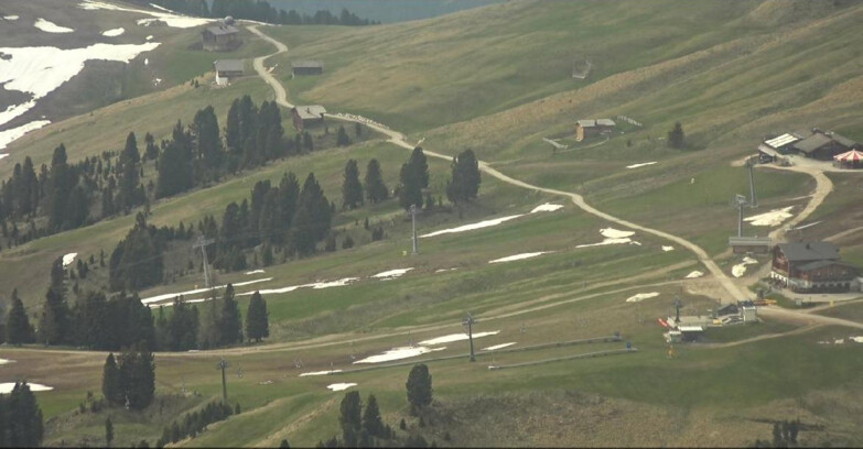 Webcam Pampeago  - Predazzo -  Obereggen - Zischg und Ganischger Berghütten