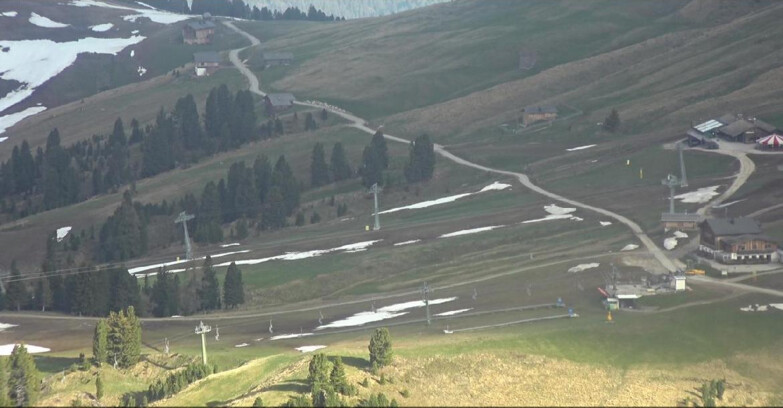 Webcam Pampeago  - Predazzo -  Obereggen - Zischg und Ganischger Berghütten