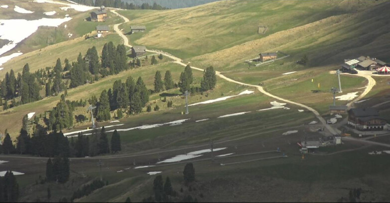 Webcam Pampeago  - Predazzo -  Obereggen - Zischg und Ganischger Berghütten