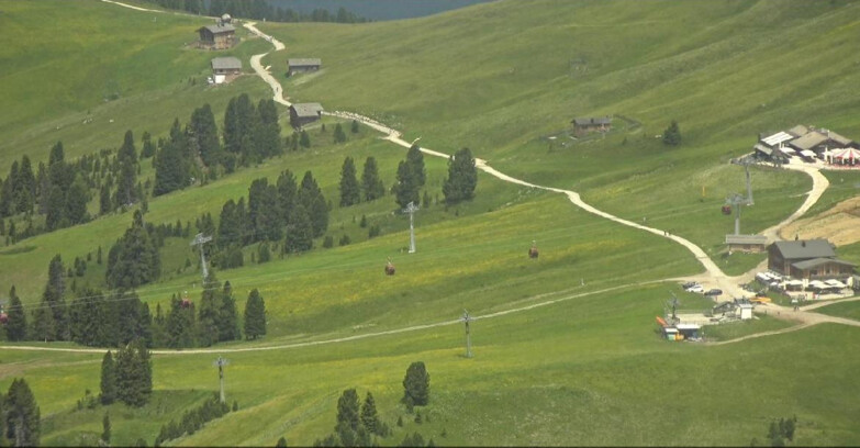 Webcam Пампеаго - Предаццо - Оберегген	 - Mountain huts Zisch and Genischer