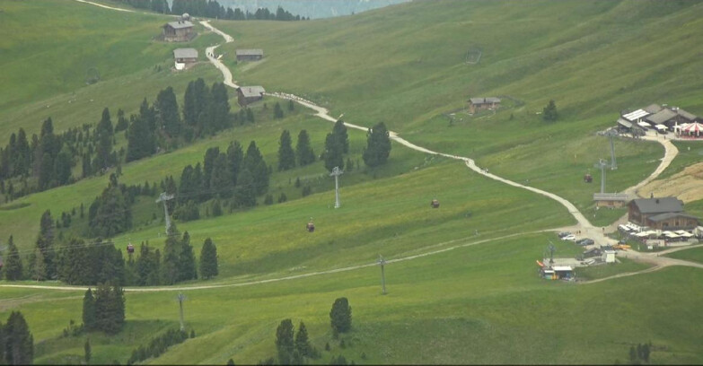 Webcam Пампеаго - Предаццо - Оберегген	 - Mountain huts Zisch and Genischer