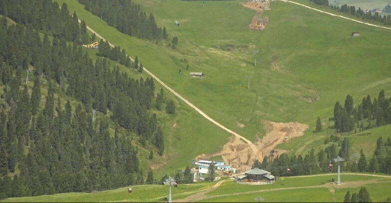 Webcam Pampeago  - Predazzo -  Obereggen - Chair lift Obereggen