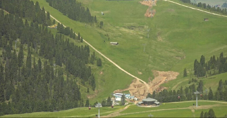 Webcam Pampeago  - Predazzo -  Obereggen - Chair lift Obereggen