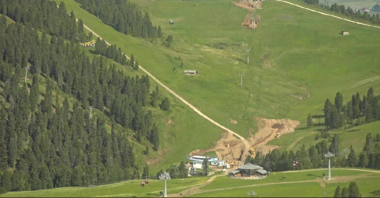 Webcam Pampeago  - Predazzo -  Obereggen - Chair lift Obereggen