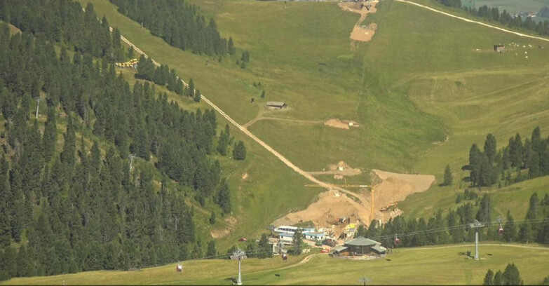 Webcam Pampeago  - Predazzo -  Obereggen - Chair lift Obereggen